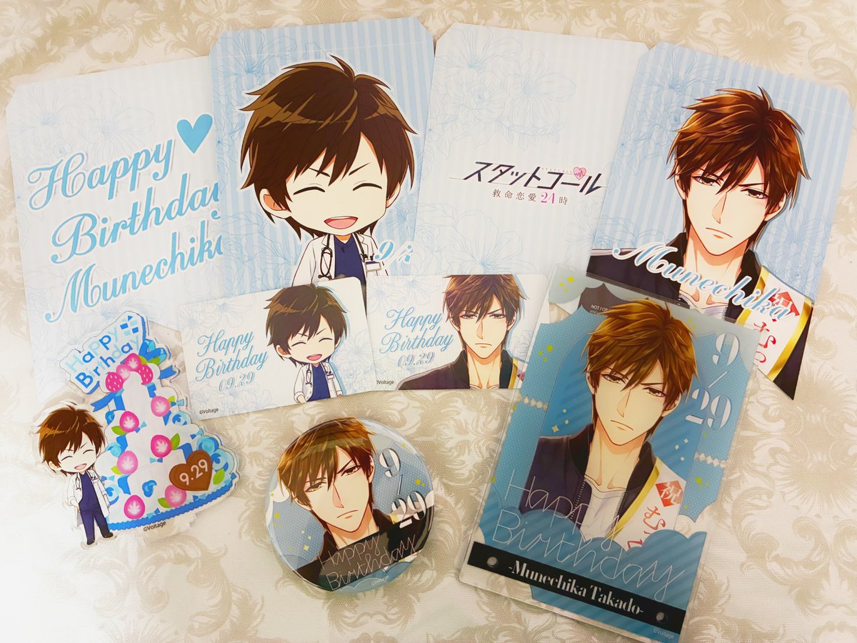 usg_m3's tweet photo. Happy Birthday🍤
　　　Takado Munechika

1年、1年と…
思い出が積み重なっていくのが
とても幸せです✲ﾟ
これからもむっくんが笑顔で
幸せな日々を過ごせますように♡

#高堂宗近　
#高堂宗近生誕祭2025
#カルミア　🐧
#100恋推し活じまん https://t.co/NXI2WTRC9A