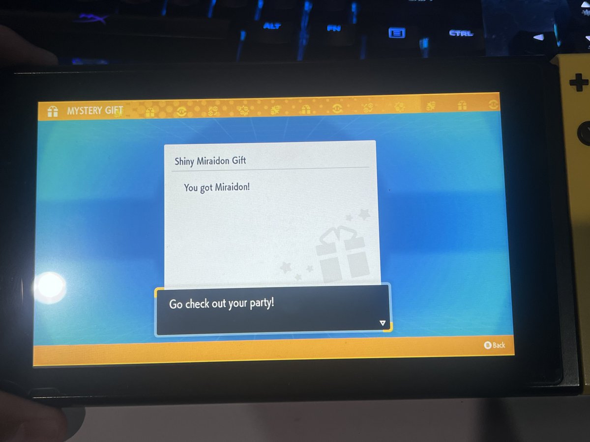 iByGa's tweet photo. @pokeli Thank you goat!!! https://t.co/Lv4JZeQAO9