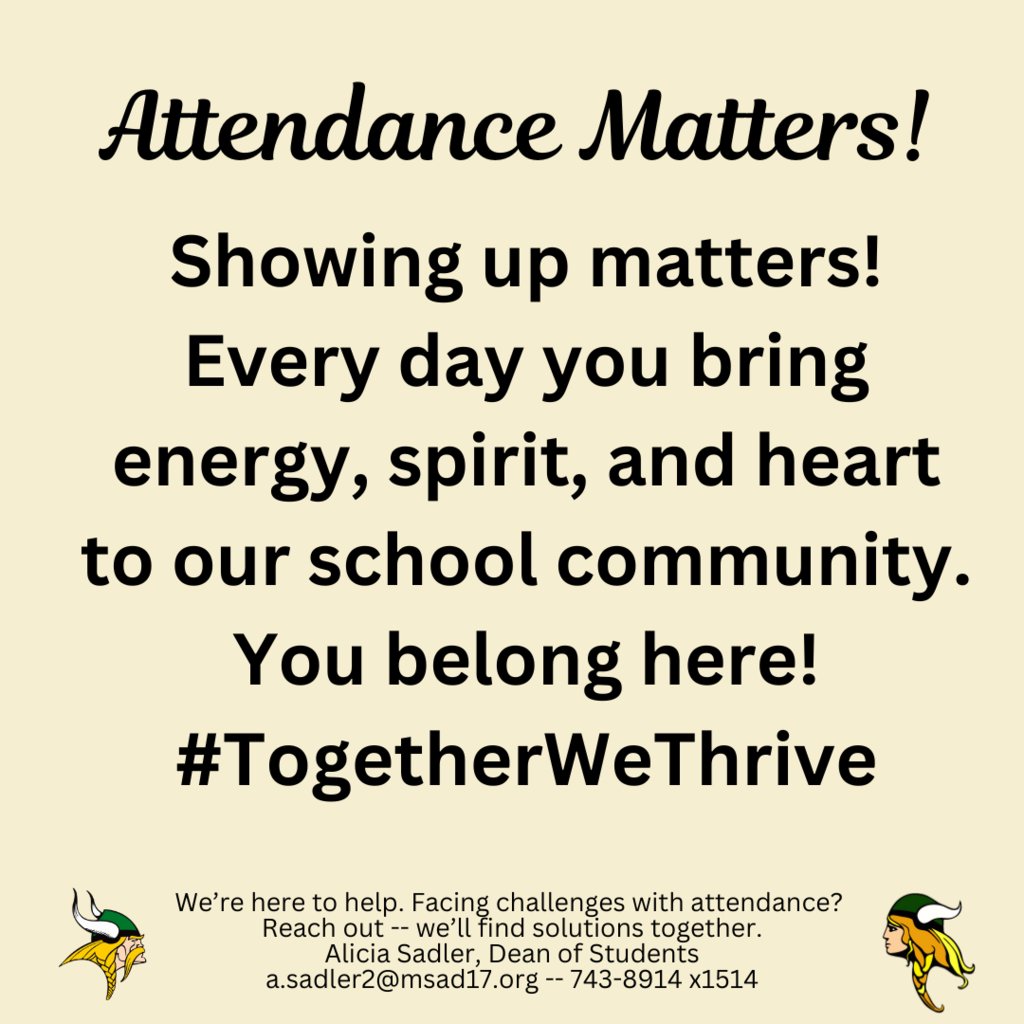 Attendance Matters!