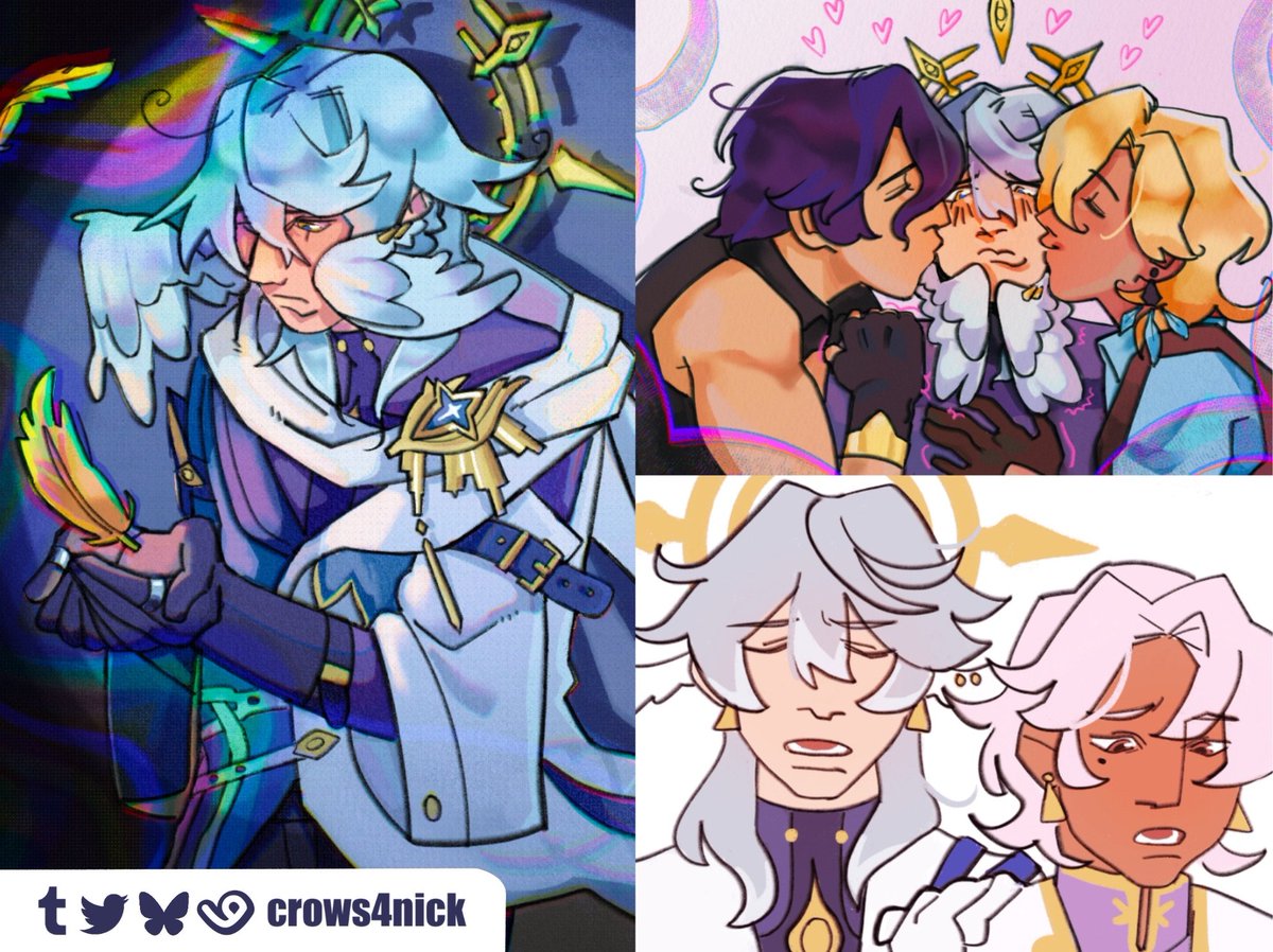 crows4nick || comms open tweet media