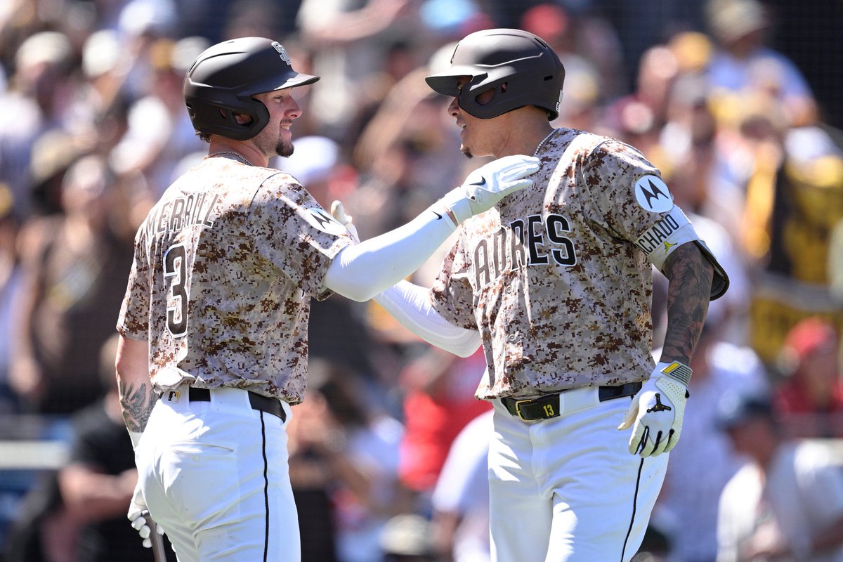 aedmondstv's tweet photo. The #padres finish the regular season with a sweep of the Dbacks. 

They go 90-72 surpassing the 90 win mark for only the 5th time in franchise history. 

They sold out Petco Park 72 times and are now just 9 wins away from the World Series. 

Mission October…let’s ride! https://t.co/B0fDMBsnET