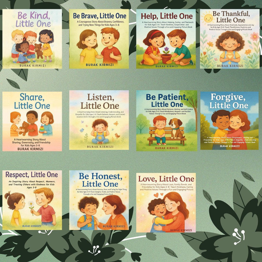 desinginnova224's tweet image. Every child deserves stories that teach kindness &amp;amp; love 💖
RT if you agree 🌈📚
Amazon → BURAK KIRMIZI Little One Series
amazon.com/dp/B0FRKBDMDZ?…

#ChildrensBooks #BookTok #ReadingForKids