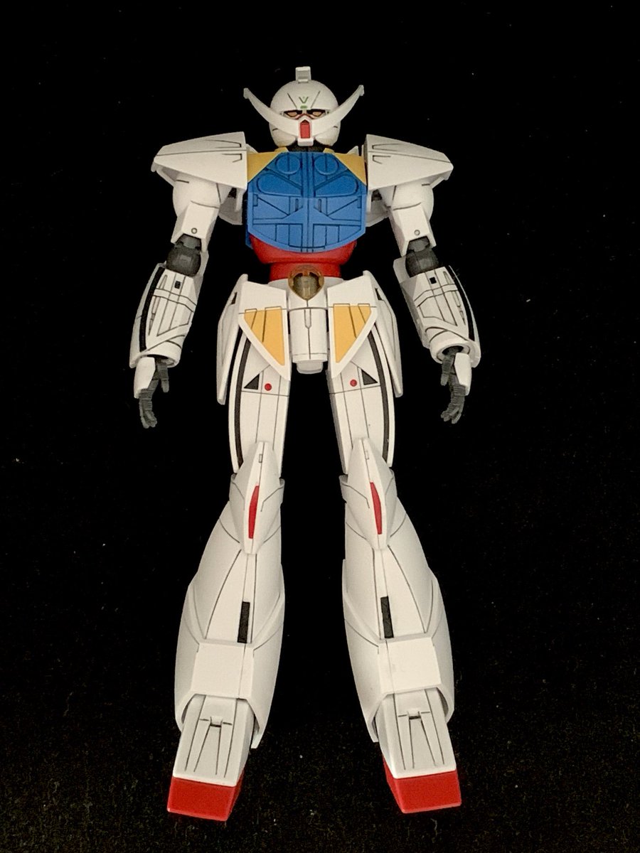 HGCC 1/144 ターンエーガンダム

素組み、ゲート処理ニッパー&amp;カッター、墨入れ、部分塗装、付属シール

合わせ目が目立つ

#ガンプラ #ガンダム #プラモ #素組 #初心者 #模活 #ガンプラ好きと繋がりたい #ターンエー