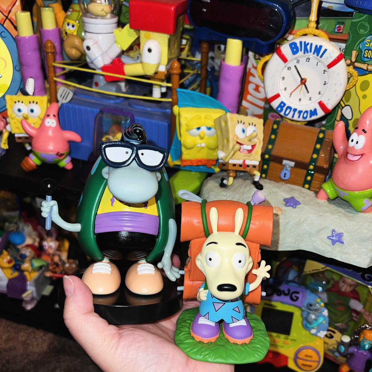 Added some fun ones to the collection. #rockosmodernlife #rocko #filburt #toys #toycollection #gamerahmer #nickelodeon #nicktoons #cartoons