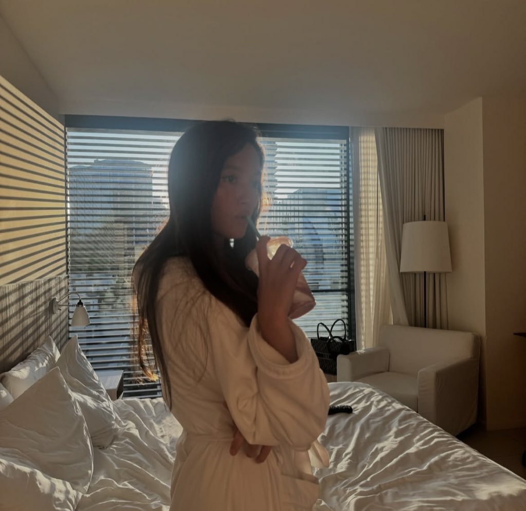 Yaaaawns. 
“Morning.”