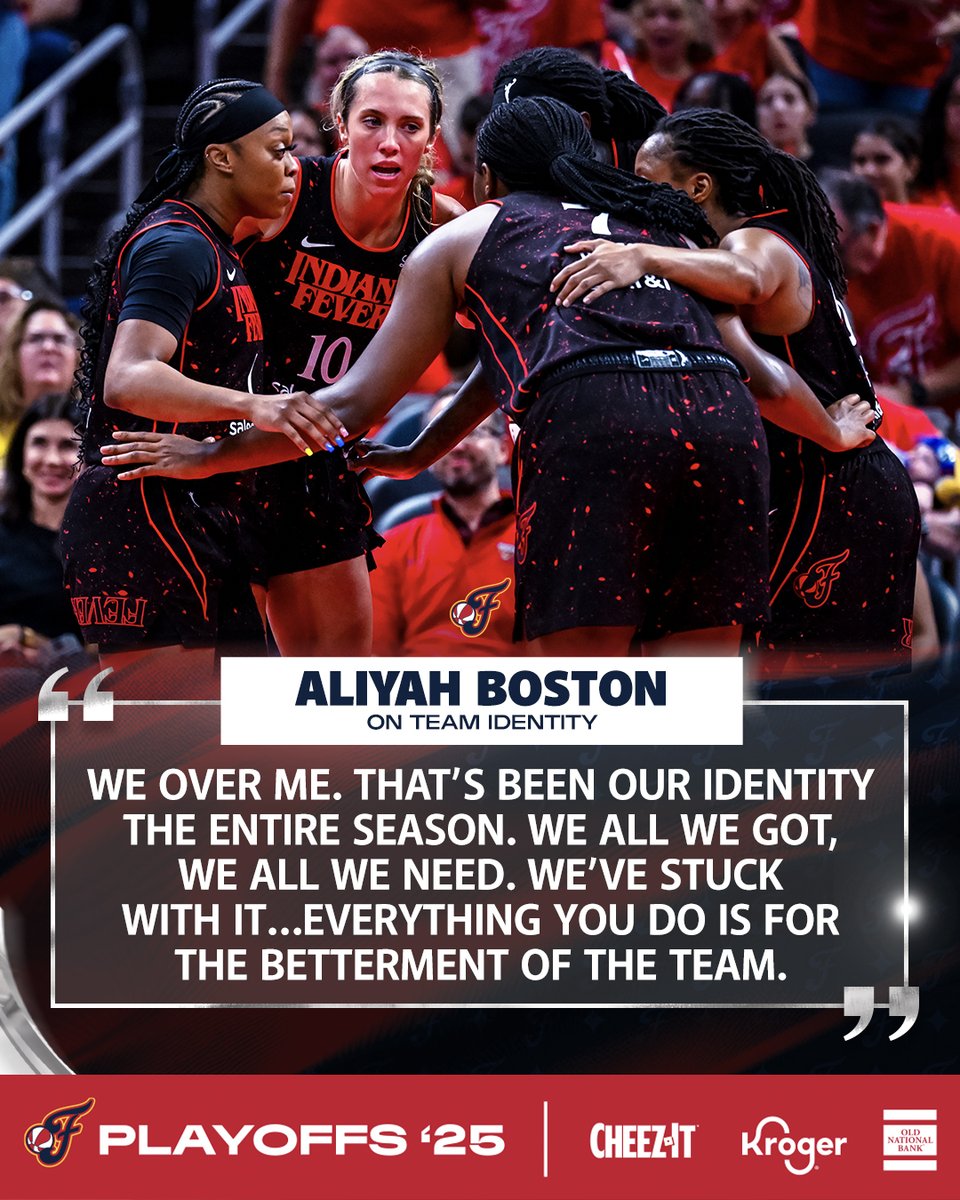 IndianaFever's tweet image. we over me.