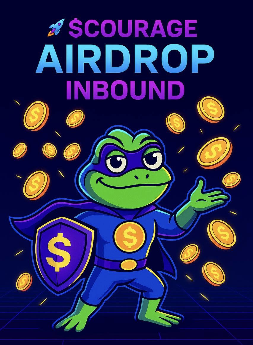 LoOv0DPmUrvjsMA's tweet image. 🚨 $COURAGE #AIRDROP SOON 🚨
Details loading… ⏳
Are you ready to prove your courage? 🦁
👉 Stay tuned. Fear fades. Courage pays.