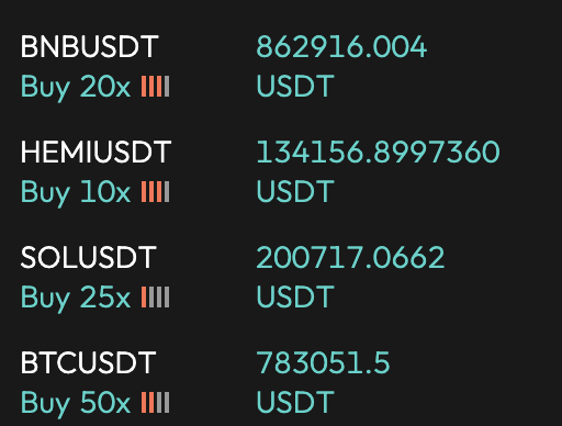 SmokezXBT's tweet photo. LONGS YOUR LONGS SZN

@Aster_DEX 

USE CODE NTa3Lz FOR 30% OFF FEES &amp; 1.5X AIRDROP POINTS. https://t.co/ikNNez8eaW