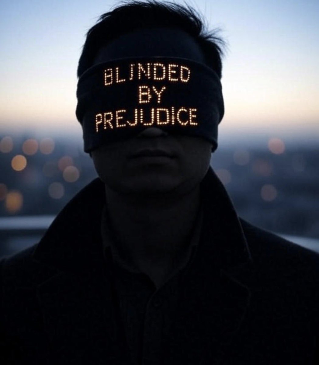 In a world quick to judge, remember: prejudice is the blindfold we choose to wear. What if we took it off and truly saw one another? Shatter the blindfold of prejudice today-see the light in every soul, the story in every heart.

#BlindedByPrejudice #UnleashEmpathy
#RiseTogether