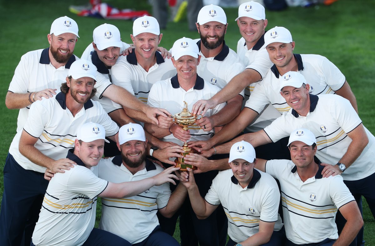 Your winning Ryder Cup team 🇪🇺🏆

#TeamEurope | #RyderCup