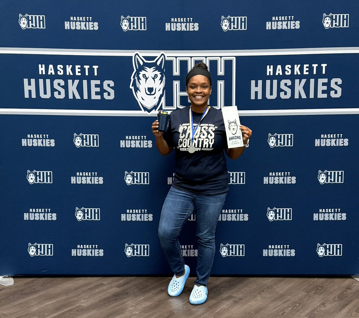 MrsMWilliams5's tweet image. Husky Hero this week goes to….! Love these kiddos and would support them in anything I could! #WeAreHaskett @HaskettJH