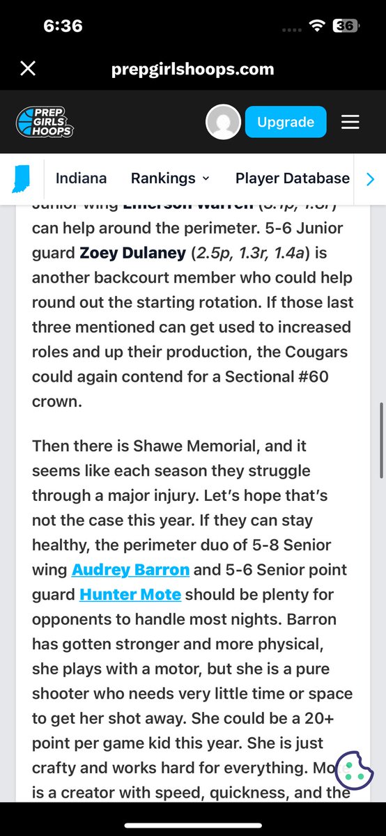 Thank you for the article <a href="/PrepGirlsHoops/">Prep Girls Hoops 🏀</a>!! Can’t wait for the season to start! <a href="/LadyCougarWBB/">Trinity Lady Cougar Hoops</a> <a href="/dannyriego/">Danny Riego</a> <a href="/IndyOneBays/">Indy One 17U E40</a>