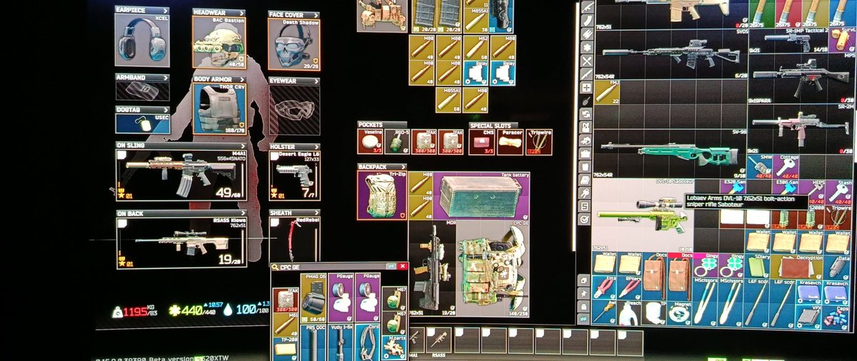 119.5 KG Lootrekord in Tarkov. Die Lootgötter sind stolz!