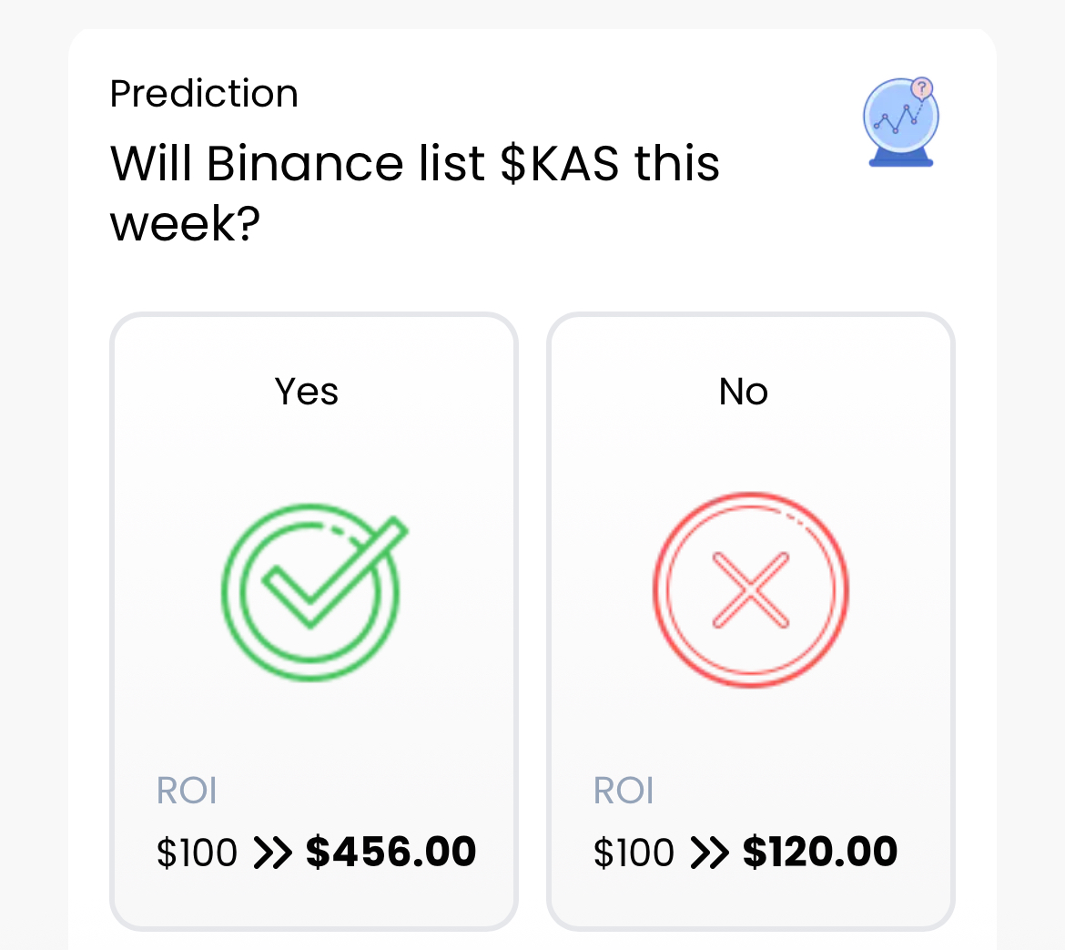 Is it true? 

$KAS <a href="/binance/">Binance</a> 

👉 wildpredict.wtf