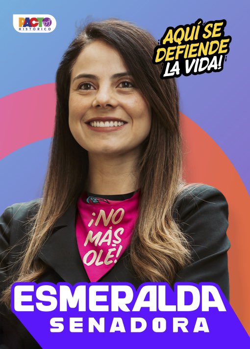 Acompáñame con tu voto al Senado el próximo 26 de octubre en la consulta del Pacto Histórico. 
Súmate a este equipo, inscribiéndote en el siguiente link: 
esmeraldahernandez.com/red-de-amigos/

#AquíSeDefiendeLaVida