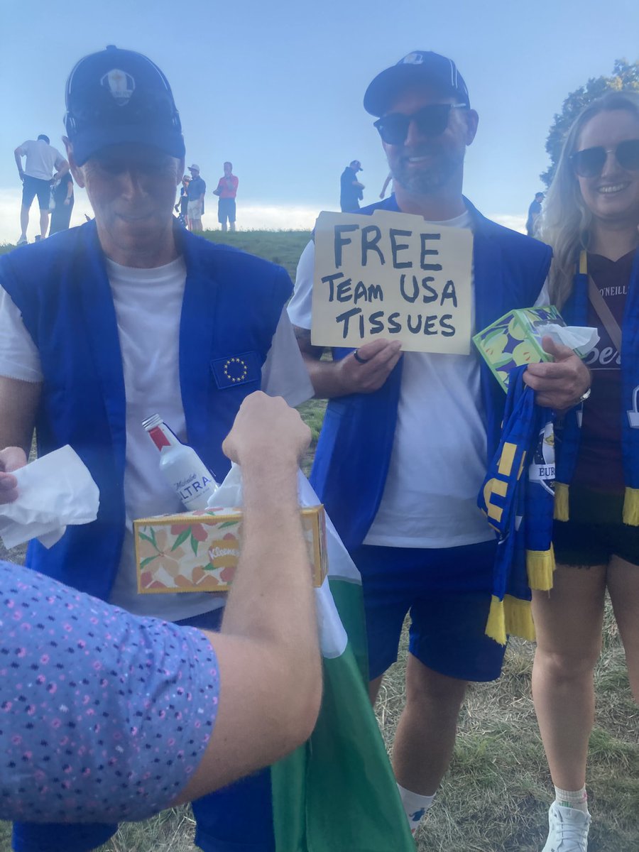 What a day <a href="/RyderCupEurope/">Ryder Cup Europe</a> 🇪🇺🇪🇺🇪🇺🙌