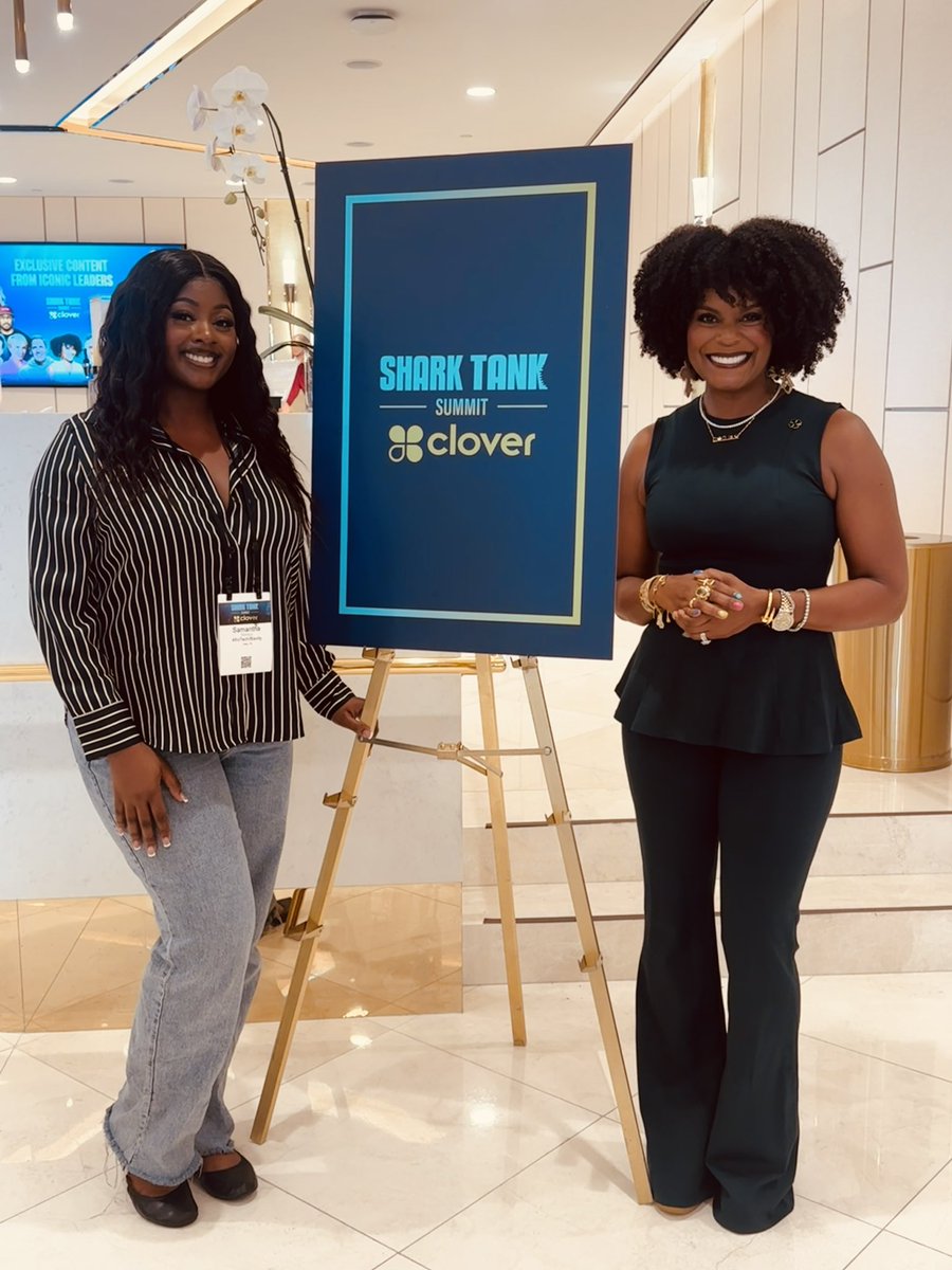 Touched down in Las Vegas for the Clover x Shark Tank Summit. Stay tuned for my interview with Tabitha Brown✍🏾