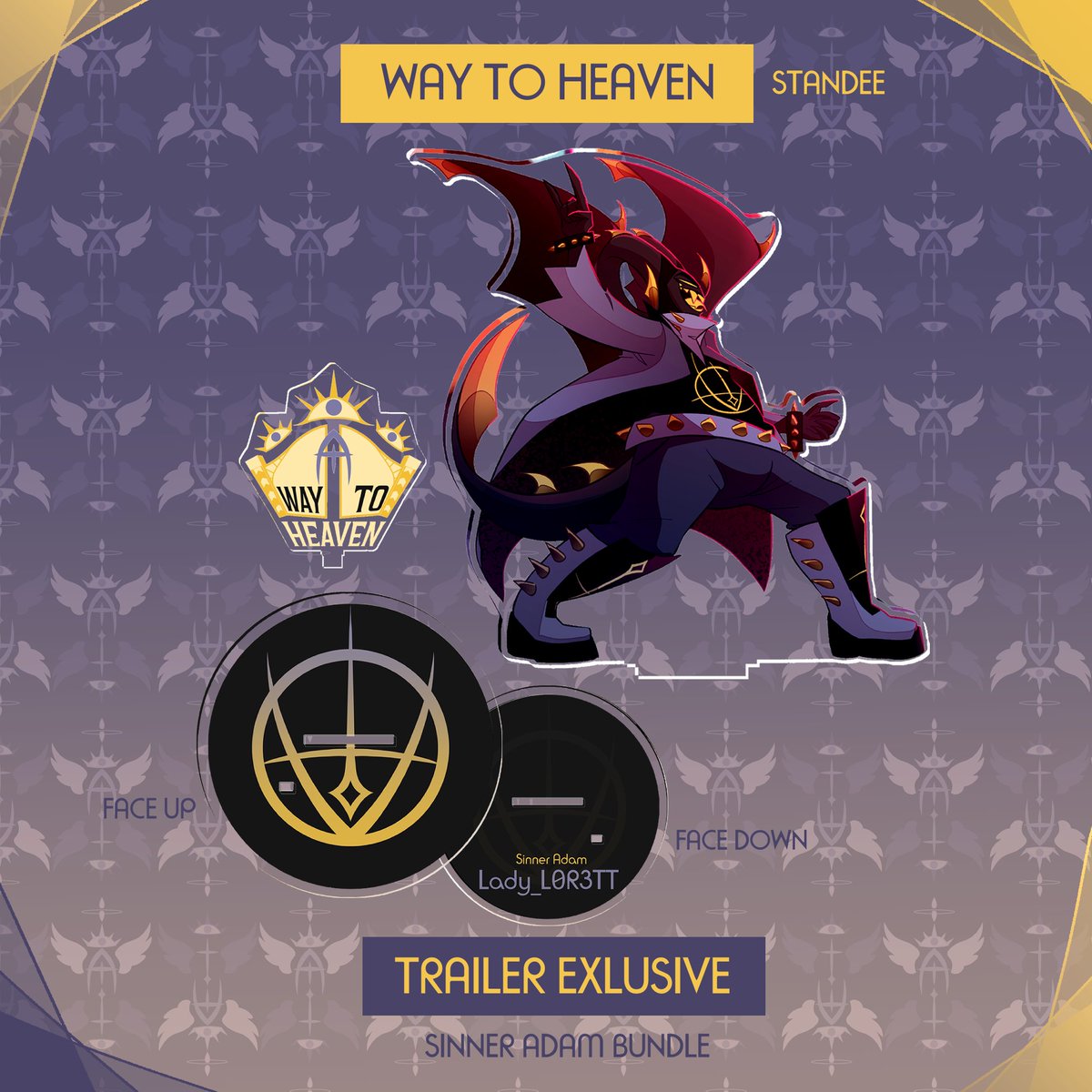 PantheonOfHeart's tweet image. ko-fi.com/s/de9b3c76c6

We just dropped our new #WayToHeaven #Adam bundle from @l0r3tt66908 on our K0-Fi

We know you guys loved it, and we wanted to give you guys something cool to celebrate it!

If you have other merch ideas let us know!

#HazbinHotel #HazbinHotelAU #Merch