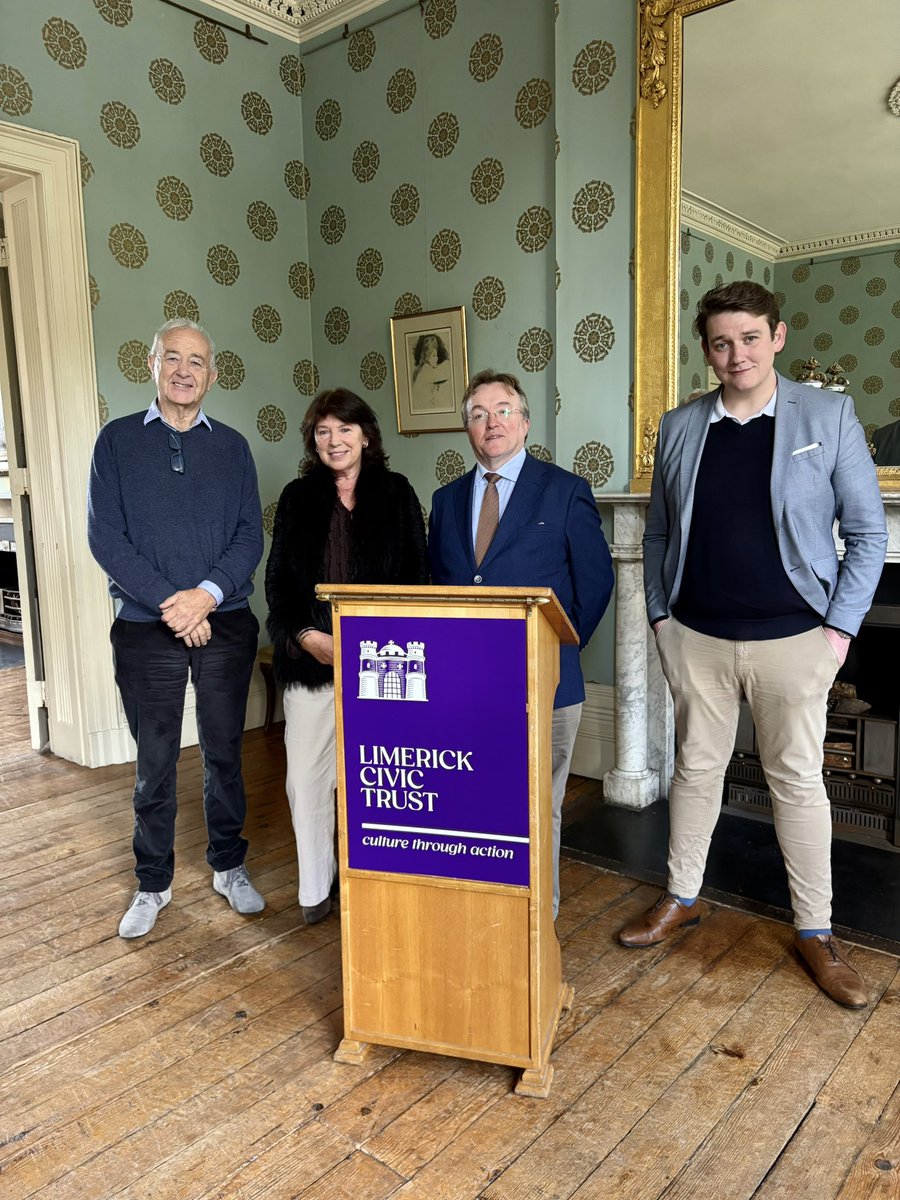 Today we wrapped up the Limerick History Festival 2025 with a fascinating lecture by Declan M. Downey (UCD) on the Spanish &amp; Austrian élites of Limerick origin, c.1500–1800 🏰📖

A wonderful finale to the festival ✨
Thank you all — see you next year! 📚🎉