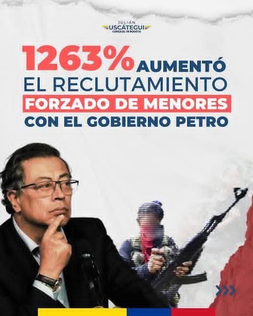 Al líder intergalactico d <a href="/petrogustavo/">Gustavo Petro</a> solo le preocupan los NIÑOS d #Palestina, los d Colombia le valen CHIMBA.
#PetroVergüenzaMundial