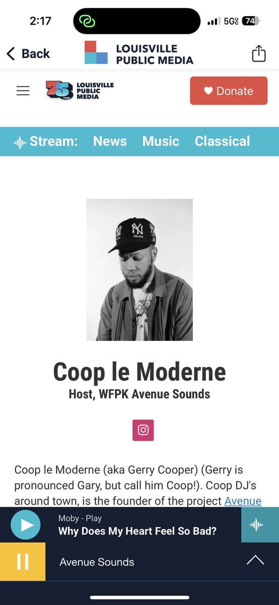 If you missed my interview with the great Bob James, head over to the LPM app to get the replay! Go to Podcasts on Demand and select Avenue Sounds 📌

apps.apple.com/us/app/louisvi…