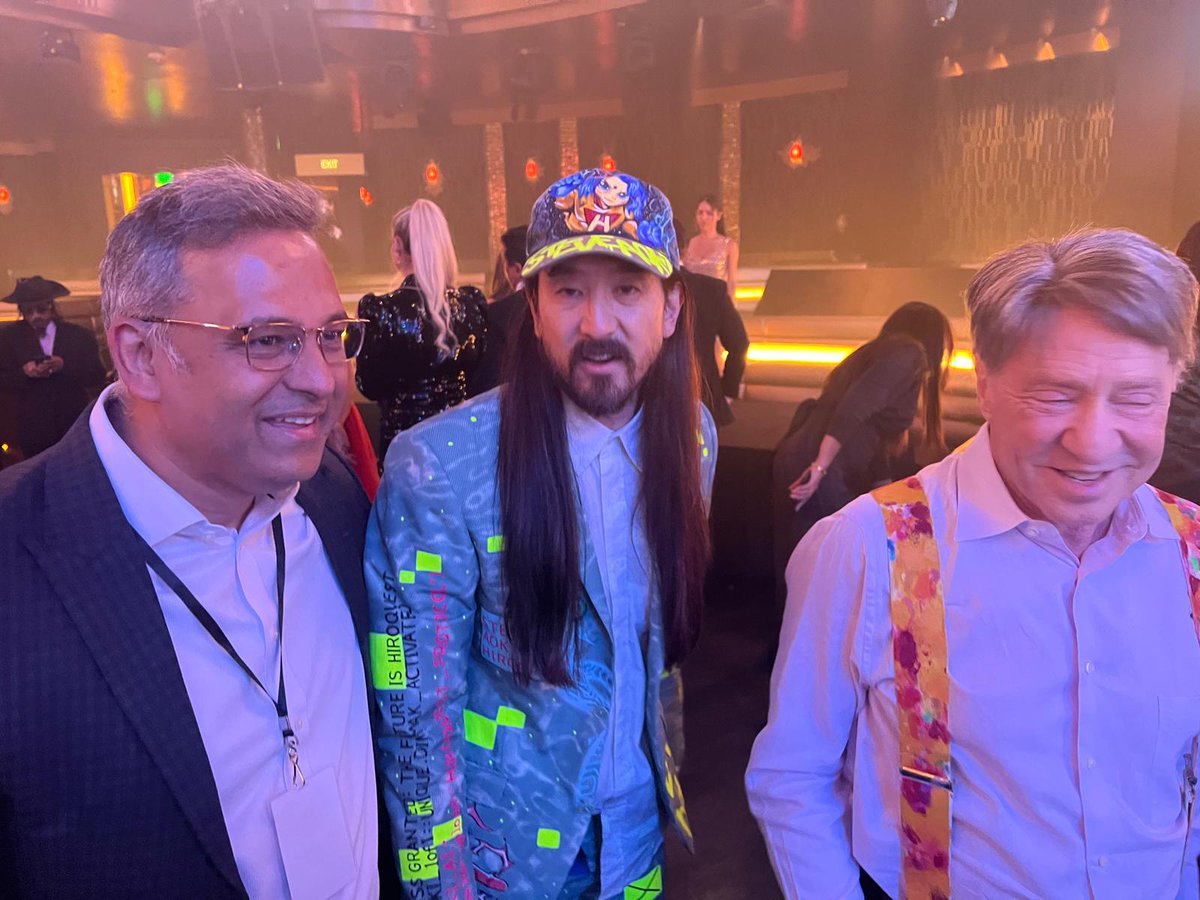 Had the pleasure of attending the <a href="/AokiFoundation/">Aoki Foundation</a>  event at <a href="/CaesarsPalace/">Caesars Palace</a> , Vegas, honoring Ray Kurzweil. Ray, undoubtedly one of the brightest minds of our time, shared profound insights into AI and its future trajectory. His presence on our company, <a href="/tzarlabs/">Tzarlabs</a> , advisory board