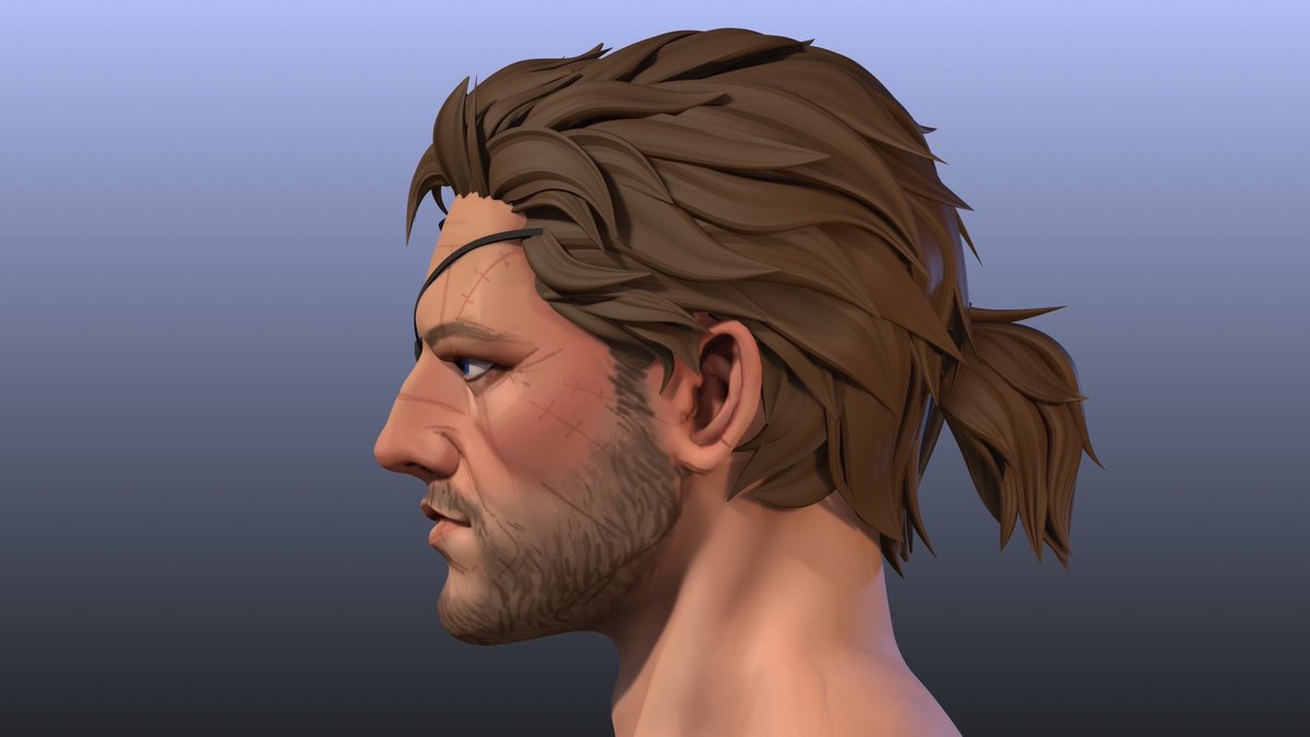 cattableabby's tweet image. Not too shabby for first head sculpt in Nomad
#mgsv