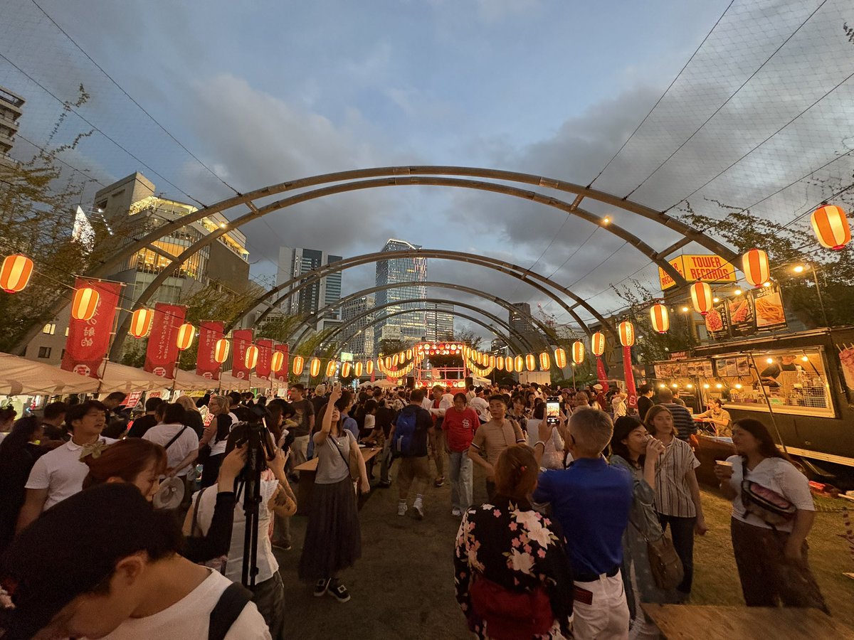 渋谷の宮下パークで行われていたBON DANCEイベントに行ってきましたわよ
非常に楽しかったです、東京に染まってきた