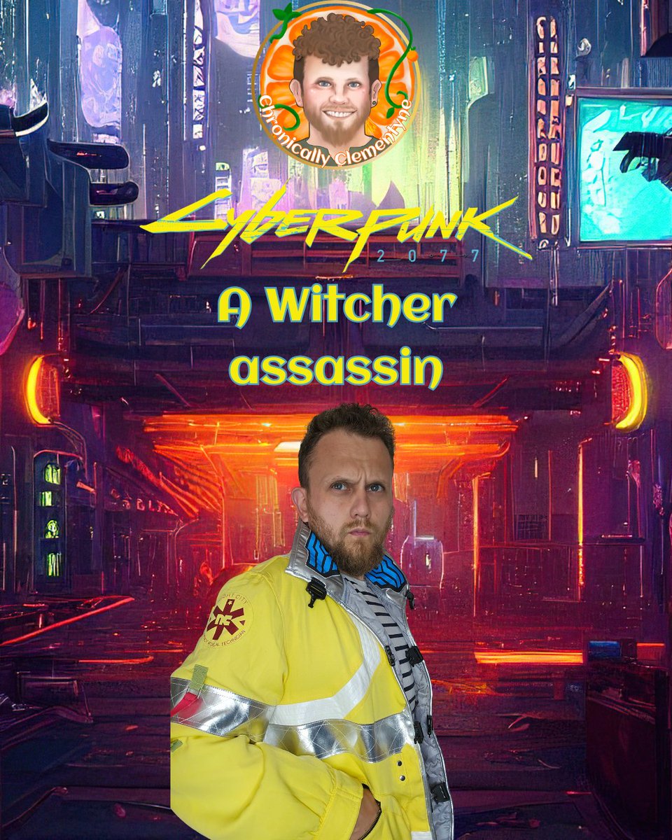cclementyne's tweet photo. 🦾 [Very Hard] Music, Puzzles, chooms, cheers &amp; a dash of cyberpsychosis &amp; spice makes everything nice 🍊 @chronicallyclementyne

https://t.co/101V8txwJ6

#cyberpunk #cp2077 #cdpr #assassin #witcher #selfie #twitch #gaming #streaming #charity #multipleslerosis https://t.co/o37dvYObyb