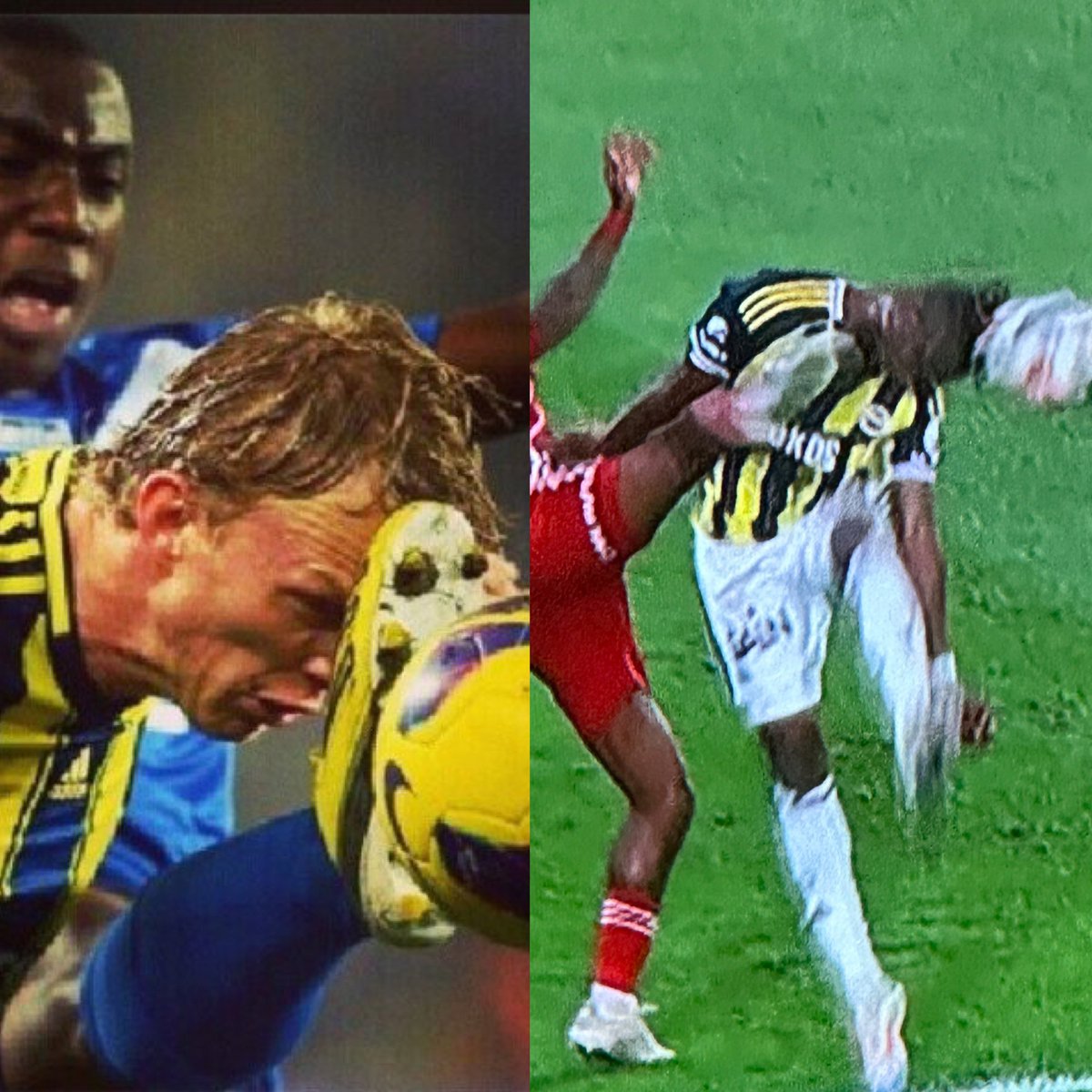 "Çubuklu için tekmeye kafa atanlar" listesine Nene de eklendi 👏🏼👏🏼

Hem ne kadar istekli olduğunu gösterdi hem de bu çabası takıma penaltı kazandırdı.

Nene kadar istekli oynayan 3 kişi daha olsa...

#FBvANT