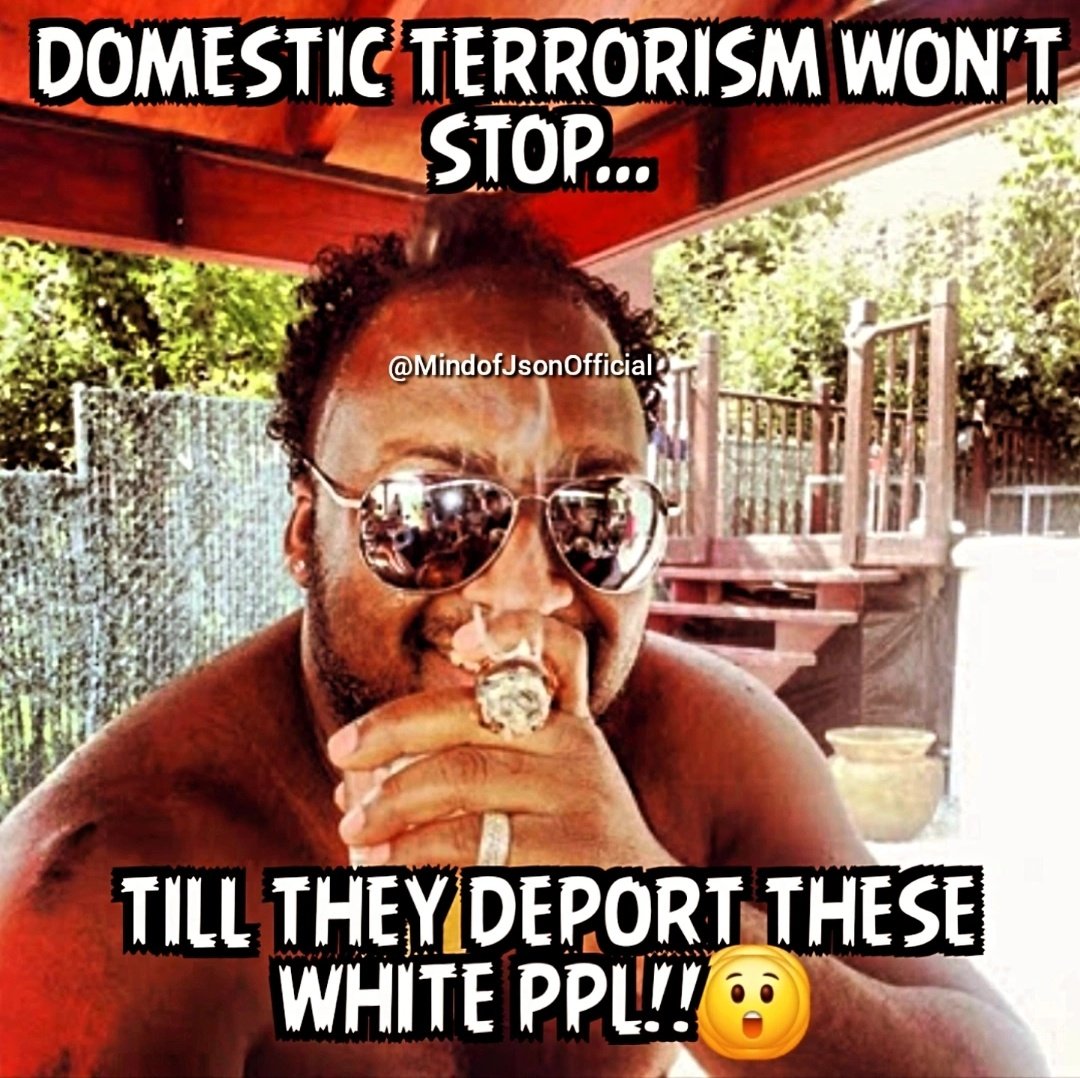 ItsmindofJson's tweet image. #IJS 

THESE #WHITETERRORISTS JUST WANNA KILL EVERYBODY 

#domesticterrorism