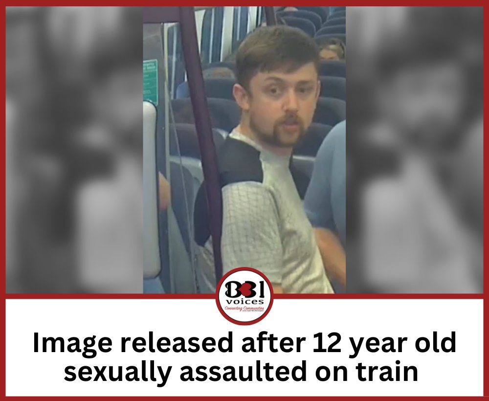 Image released after 12 year old sexually assaulted on train 

READ HERE:👉   bvoices.uk/4nNBQag  

-

#SWBrumCRIME 
#Birmingham 
#BirminghamUK 
#Hereford
#sexualassault 
#B31Voices #BVoices