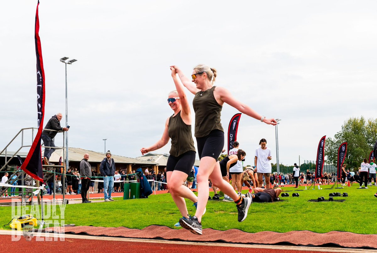 Yesterday was the Deadly Dozen – 12 x 400m runs with 12 labours in between.

We turned up without the longest of training windows, a mix of nerves and excitement, wondering how far we could push ourselves. We didn’t stop and together got it done 🙌

#ukrunchat #functionalfitness