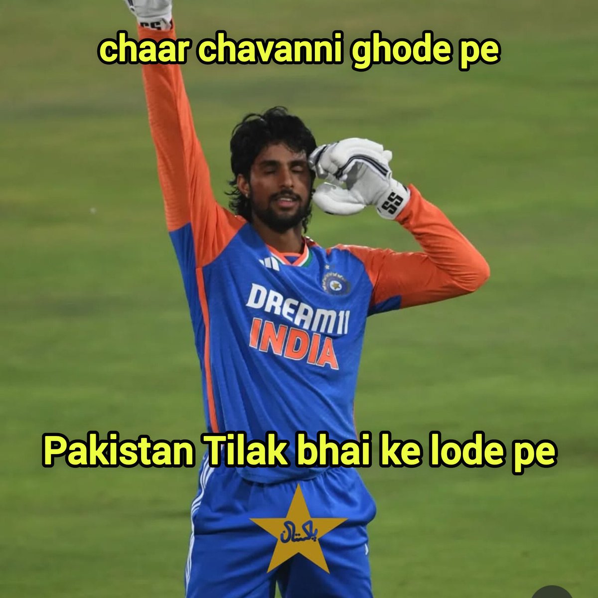 printf_meme_'s tweet photo. Tilak Verma 🗿
#INDvPAK https://t.co/QXOmMkm0lQ