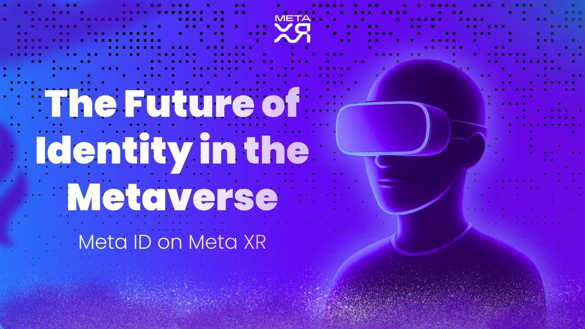 Metaxrbsc's tweet photo. 🌐 𝗠𝗲𝘁𝗮 𝗜𝗗 — redefining identity in the metaverse as more than just avatars and logins.

✨ In a digital world where your identity, assets, and reputation can be locked behind platforms, Meta XR builds self-sovereignty into the foundation.

🟣 𝗬𝗼𝘂 𝗼𝘄𝗻 𝘆𝗼𝘂𝗿 𝗶𝗱𝗲𝗻𝘁𝗶𝘁𝘆. It’s cryptographically anchored, persistent, and travels with you.
🟣 𝗬𝗼𝘂 𝗼𝘄𝗻 𝘆𝗼𝘂𝗿 𝗮𝘀𝘀𝗲𝘁𝘀. Items, land, credentials—fully yours, beyond platform limits.
🟣 𝗬𝗼𝘂 𝗼𝘄𝗻 𝘁𝗵𝗲 𝗿𝘂𝗹𝗲𝘀. Through DAO governance, the community shapes identity standards, not corporations.
This isn’t just a better login. It’s a new era of digital identity — free, portable, and owned by you.
👉 Read the full article: https://t.co/4lVkEfFNGG

#MetaXR #MetaID #DigitalIdentity #Web3 #Metaverse #Ownership #DAO #Decentralization #FutureOfXR