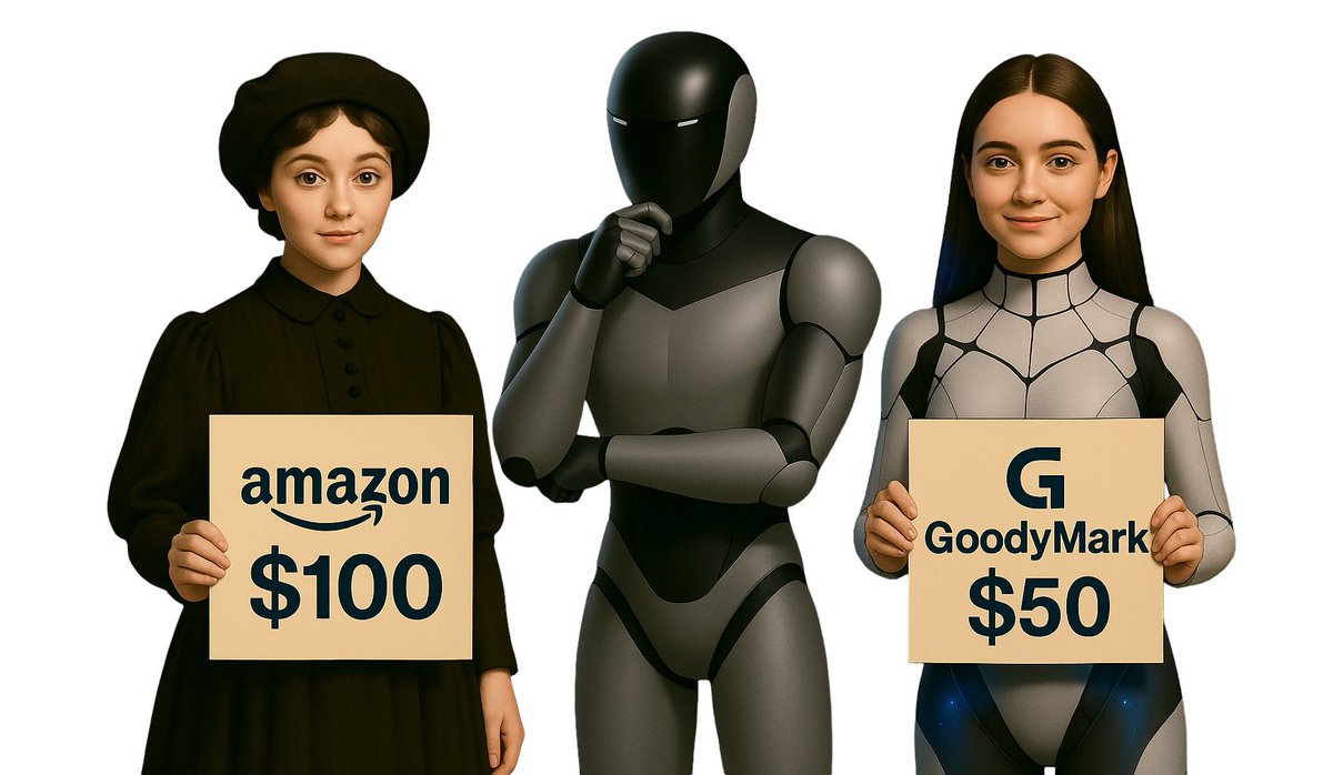 GoodyMark_X's tweet photo. ⚡ What if retail had no middlemen?
❌ No bosses. No markups. No taxes.
💵 Just real prices.
👉 Watch our videos to learn how it could be.
🔄 Repost if you want to change the system.
🚀 Join the movement for fair (de)retail.
#GoodyMark #DeRetail #FairRetail #TechDeals #CallForMusk