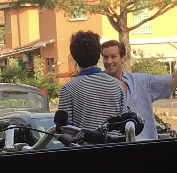 One lovely BTS from that summer...
#ArmieHammer 
#TimothéeChalamet