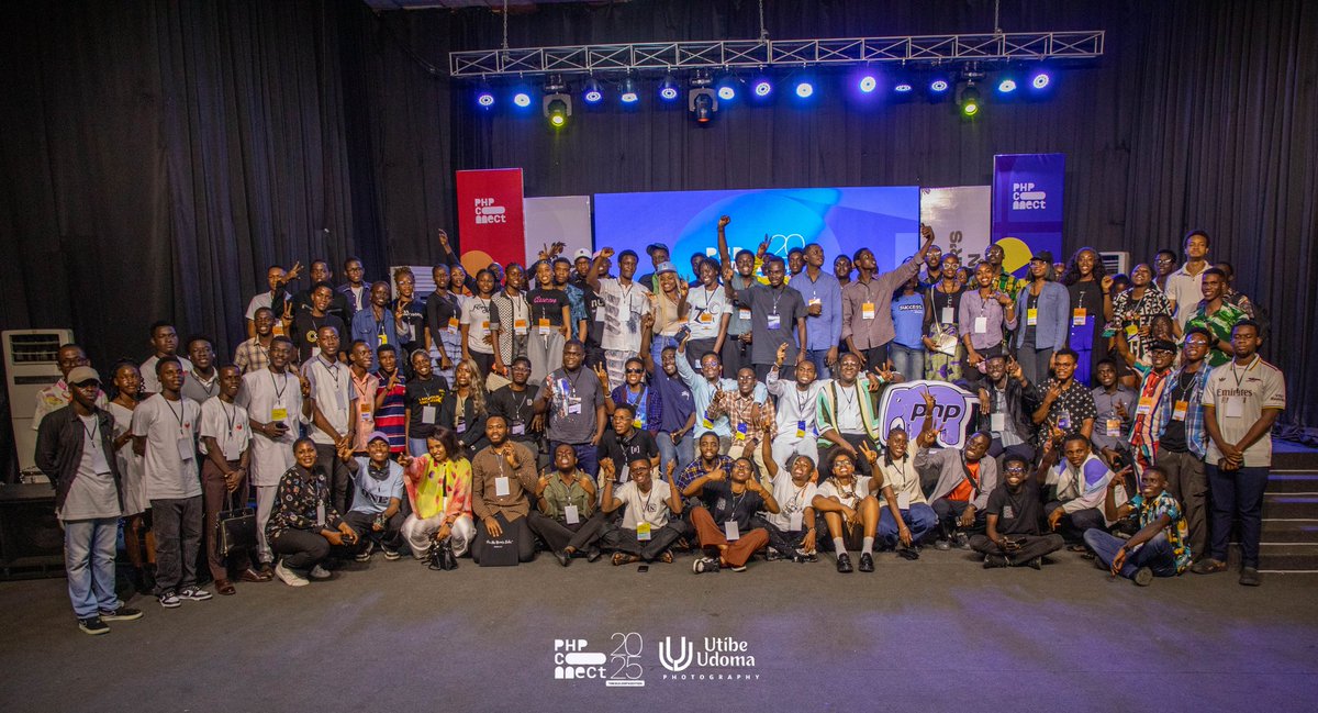 PhpTalks's tweet photo. We planned, and by God, we executed😌. We promised value, and Hey😃😃.

And all our plans would be incomplete without you, our astounding speakers, our very skilled volunteers, our delectable guests, both online and on-site.

THANK YOU
Here's to #PHPCONNECT2026
Here's to MORE🥂. https://t.co/GUa83ndOWF