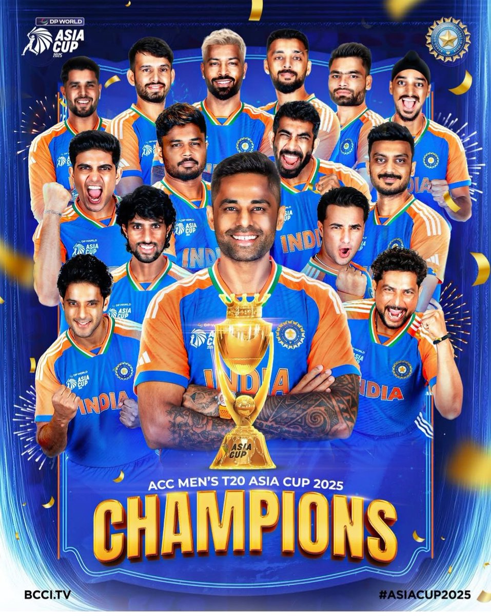 Arvindbhai89's tweet photo. 🏆 champion 
Congratulations team india https://t.co/fWQ2kJHDTO