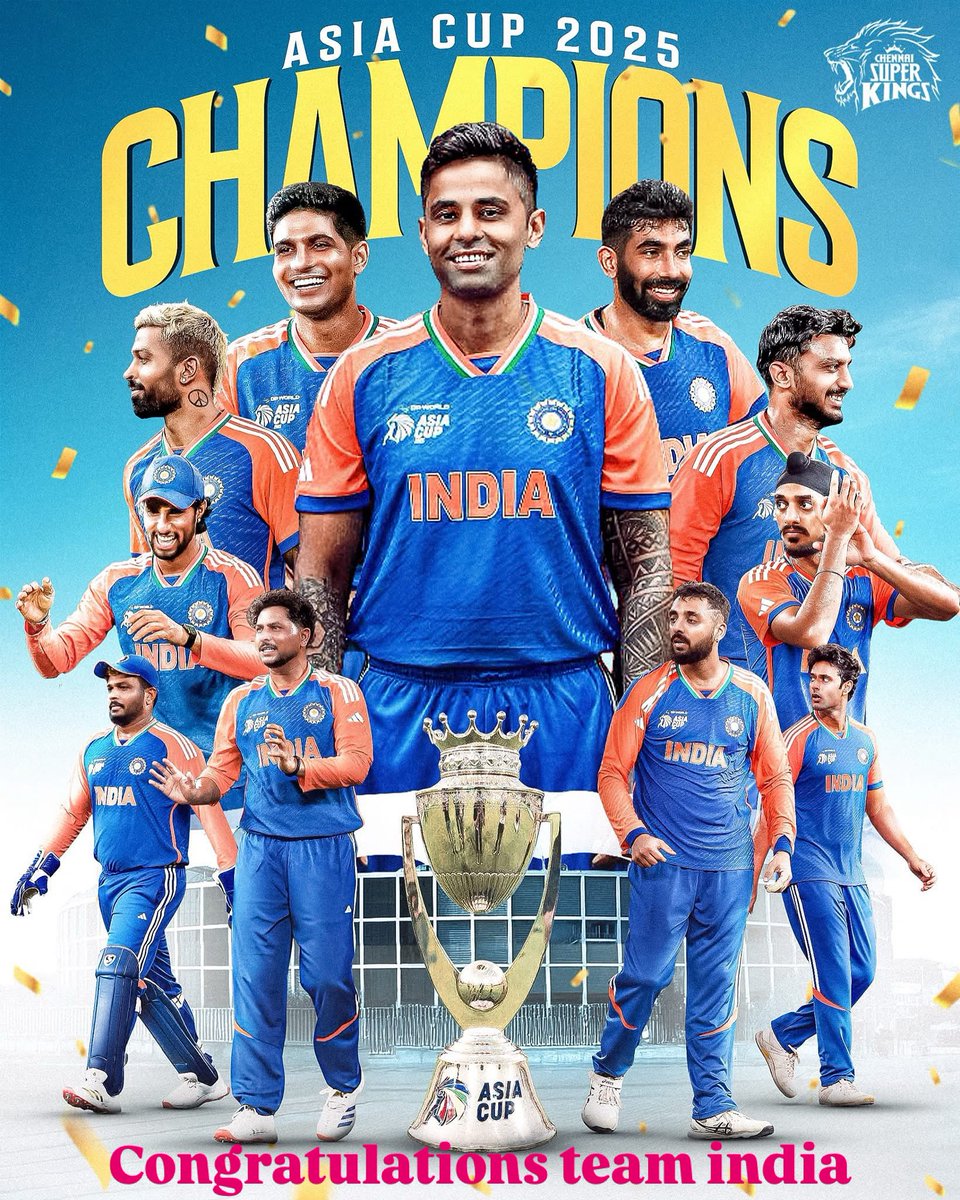 Congratulations team india🇮🇳