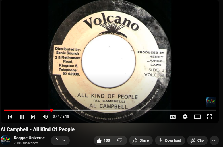 SaveDancehall's tweet photo. 💬This #Sundayvibe >>>🌞
Al Campbell - 'All Kind Of People'
Produced by Henry 'Junjo' Lawes
Volcano Records classic!
🎧Listen https://t.co/VO9PbyQFCO
~#ReggaeTok~#ReggaeEurope~#OldSchoolVibes~#AlCampbell~#NEWARS~#AjaNac~#grofey~🎶 https://t.co/jB1cNgdLF0