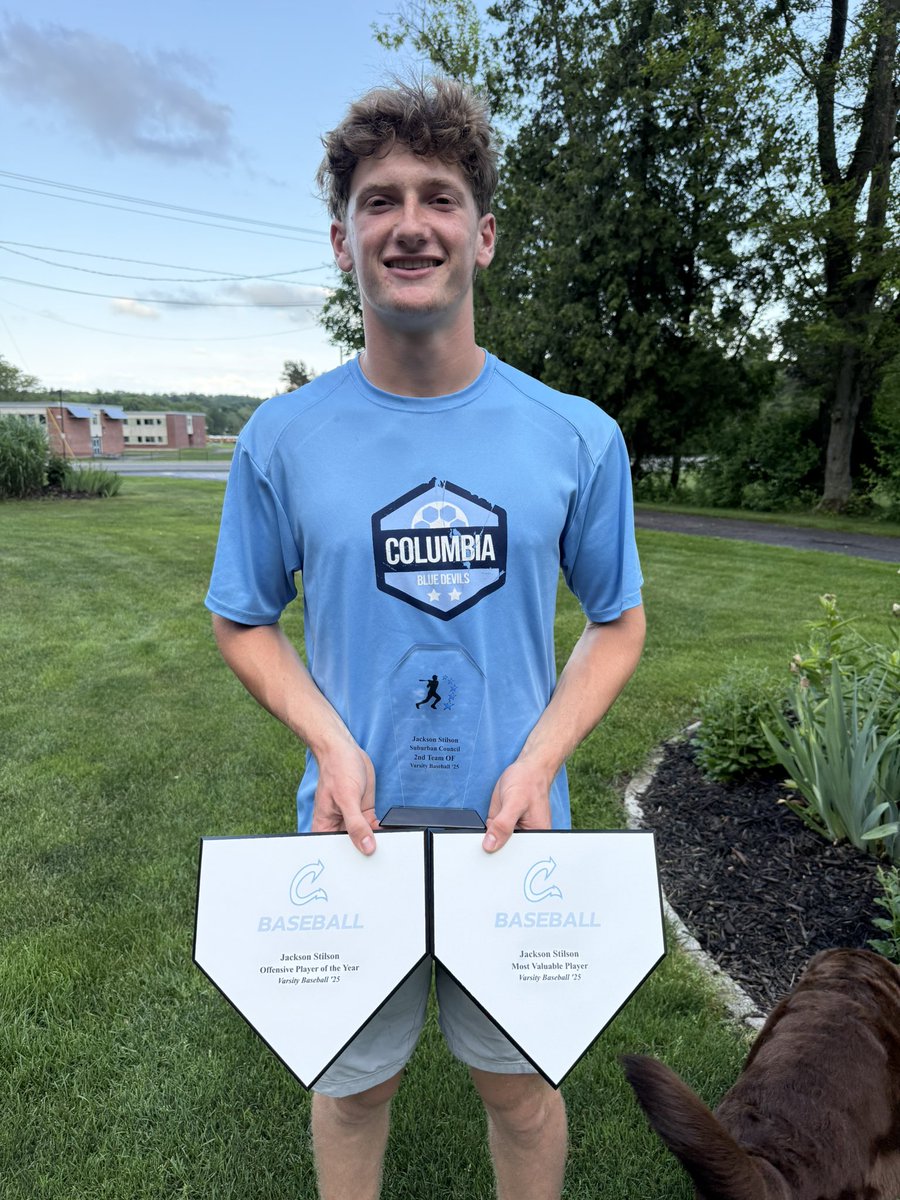 JacksonStilson's tweet photo. End of school ball stats
Won Columbia Varsity Baseball MVP, Offensive Player of the Year and  Suburban Council All Star second team https://t.co/gSLGZgylCF