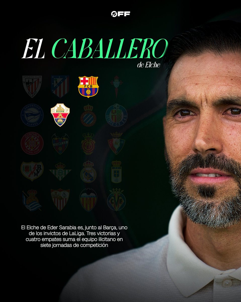 Offsider_ES's tweet photo. En Elche hubo una dama... y ahora hay un CABALLERO.

@edersa10 🫡🌴 https://t.co/Pv7GLyHlwl