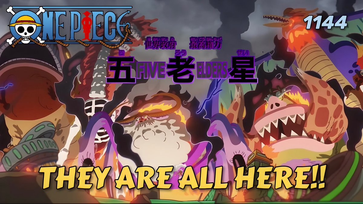 ⛔️ WATCH IT OR YOU HATE ONE PIECE! 🤧⛔️

THE DEVILS HAVE ARRIVED!! | One Piece 1144 Reaction
youtu.be/mEcX00iTCtI #ONEPIECE 

Don't forget to leave a LIKE in this video!! 

Currently at 32 views and 3 likes!!