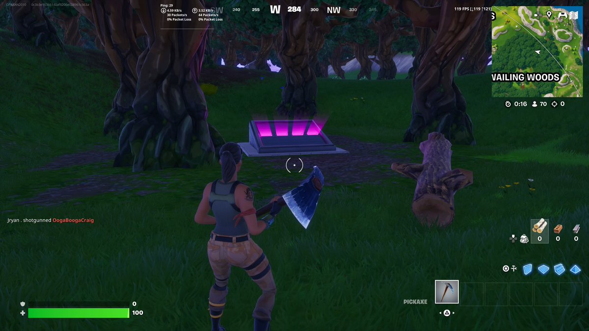 The Bunker as of 2:40PM ET has not changed to a purple color