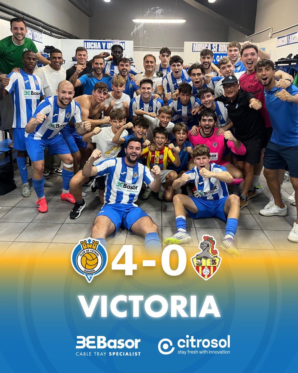 Final en el Guillermo Olagüe.✅

Victoria contundente y trabajada de un equipo que compite, juega y nos hace disfrutar. 💙

Gracias a todos los que hoy habéis llenado de color un Olagüe que ha lucido espectacular. Juntos somos más fuertes.👊🏻