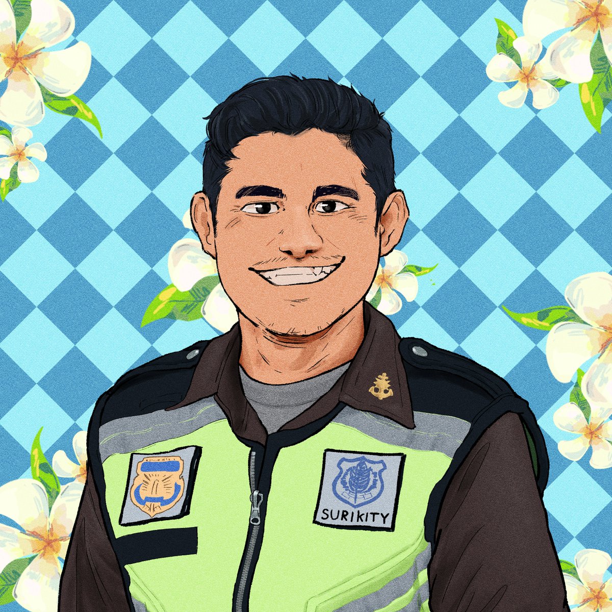 Bl4z3Blaze's tweet image. Drawing a friend, my Frendy. Mafwen 💙