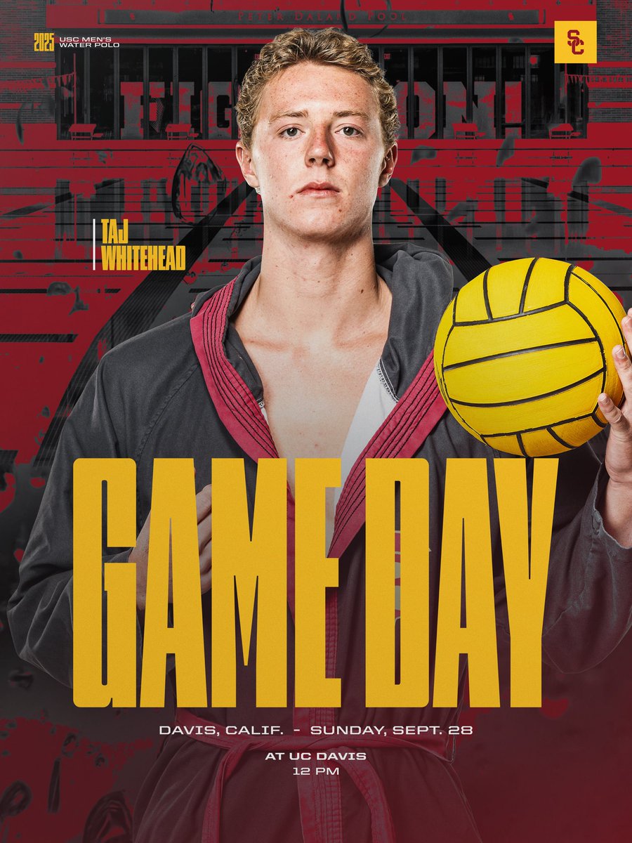 🧳 The NorCal trip continues at No. 8 UC Davis today 🧳
Trojans ⚔️ Aggies
📍: Davis, Calif.
⏰: 12 p.m.
📊: thefosh.net/live/18450
#FightOn ✌️