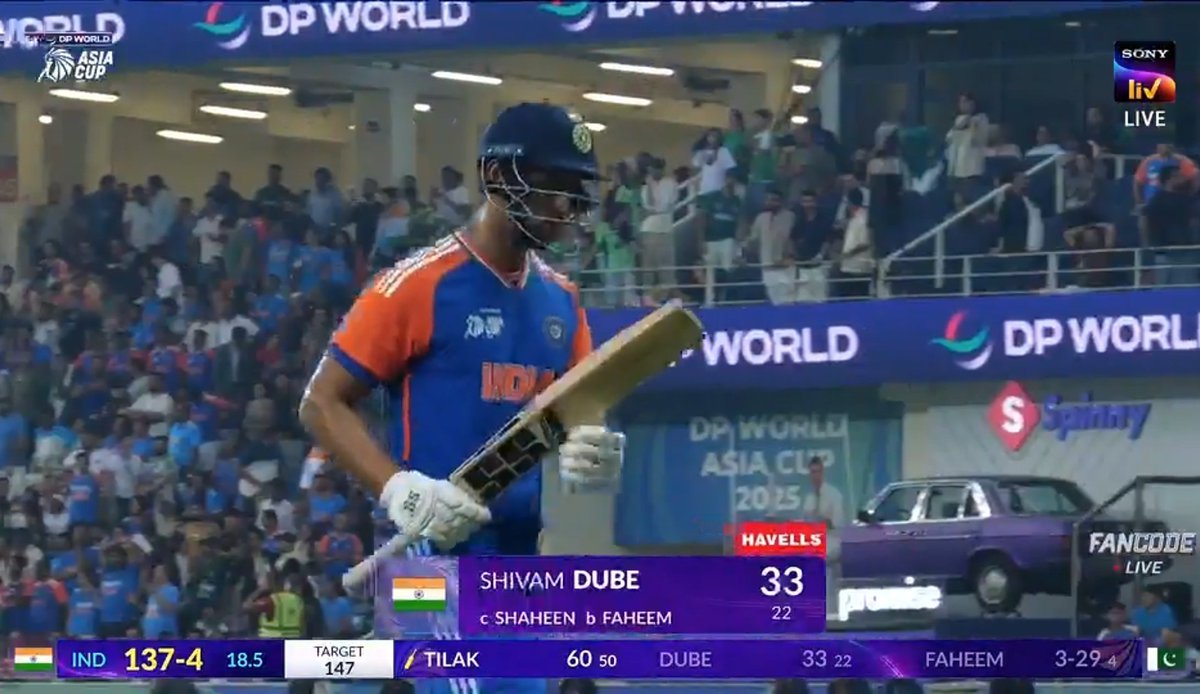 Neilneelu's tweet photo. When ever Lord Dube played India never lost any T20 match SHIVAM DUBE IN THE LAST 36 MATCHES IN T20I:

W,W,W,W,W,W,W,W,W,W,W,W,W,W,W,W,W,W,W,W,W,W,W,NR,W,W,W,W,W,W,W,W,W,W,NR,W.

36 UNBEATEN MATCHES FOR DUBE
Congratulations to India winner 
#indvspak2025 
#ShivamDube https://t.co/R8yVsXdazQ