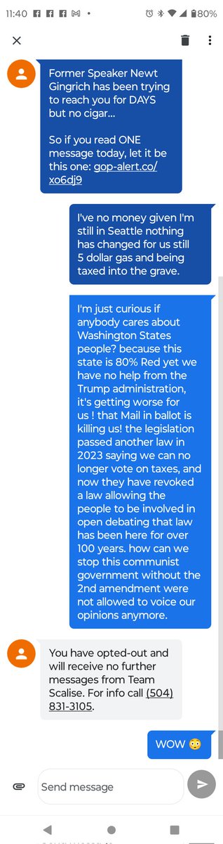 moverr65's tweet photo. @newtgingrich Hey Newt, 
I just received this from WinRed. you have to click on it. https://t.co/7iBMozFgcv